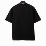  Balenciage eco-friendly paper print T-Shirts black
