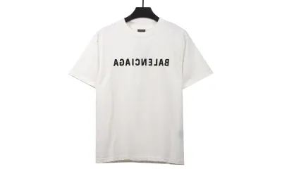 Balenciaga embroidered letter worn T-Shirts 1 01