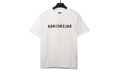 Balenciaga embroidered letter worn T-Shirts 1 01