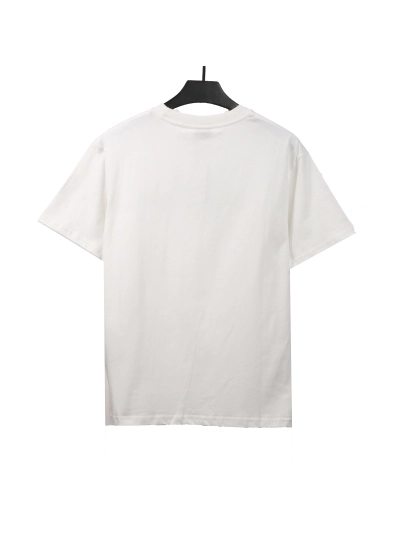Balenciaga embroidered letter worn T-Shirts 1 02