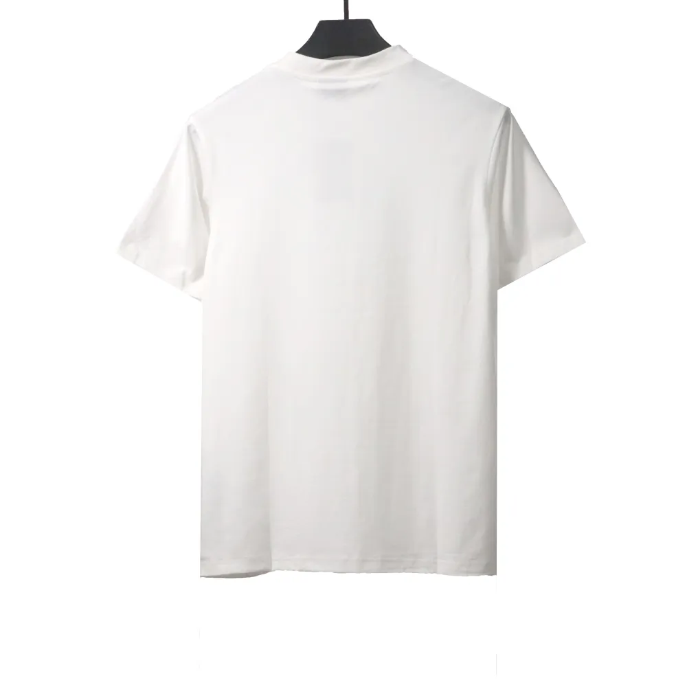  Balenciage fisherman straw hat letter T-ShirtsC