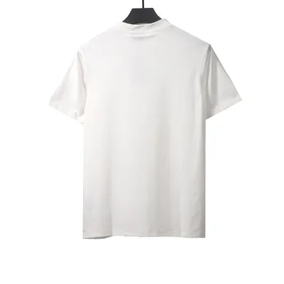  Balenciage fisherman straw hat letter T-ShirtsC 02