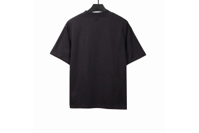 Balenciaga fuzzy cola print T-shirts dark blue 02