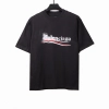 Balenciaga fuzzy cola print T-shirts dark blue