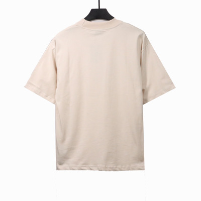  Balenciage fuzzy cola print T-shirts white 02