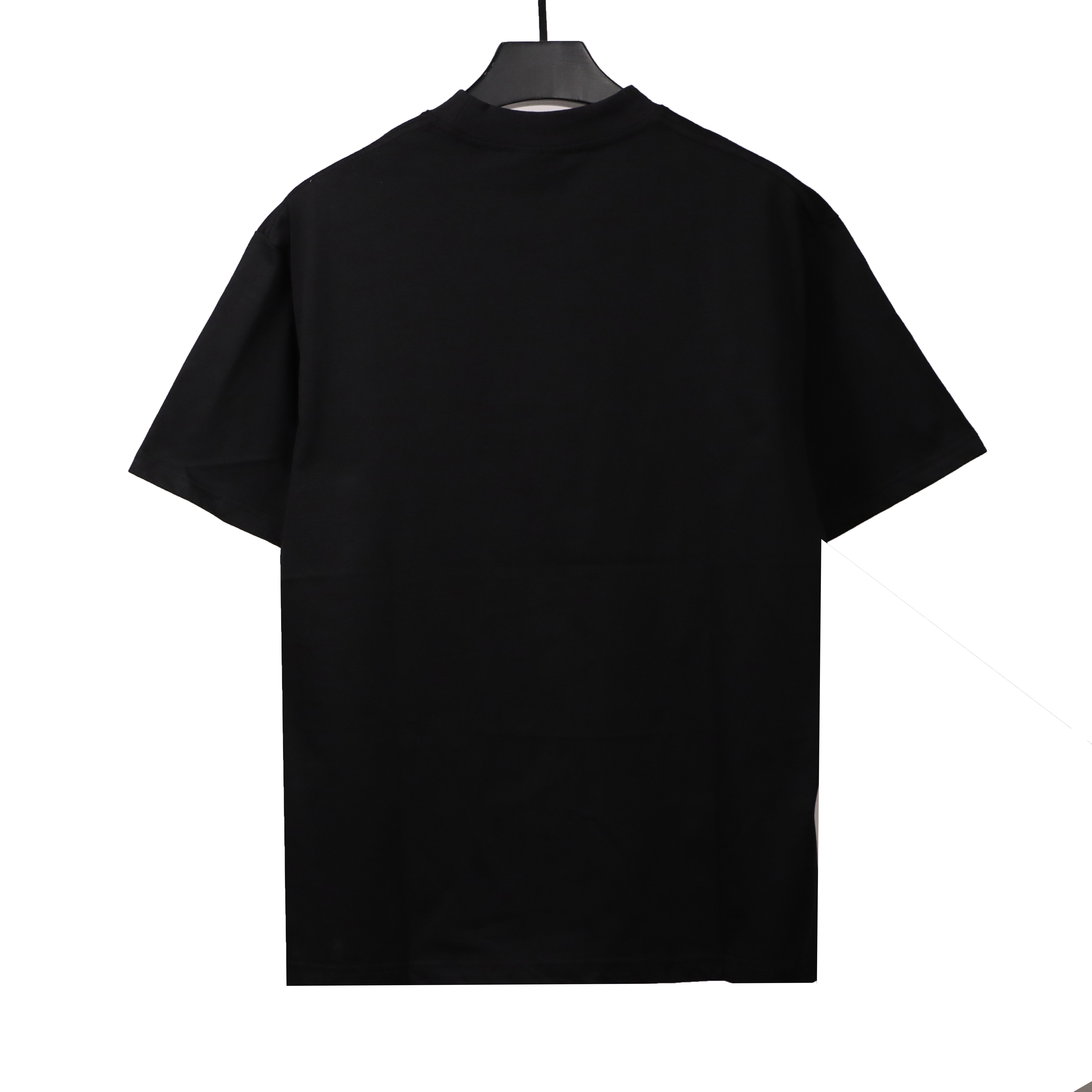 Balenciage hand-painted double B totem T-Shirts black