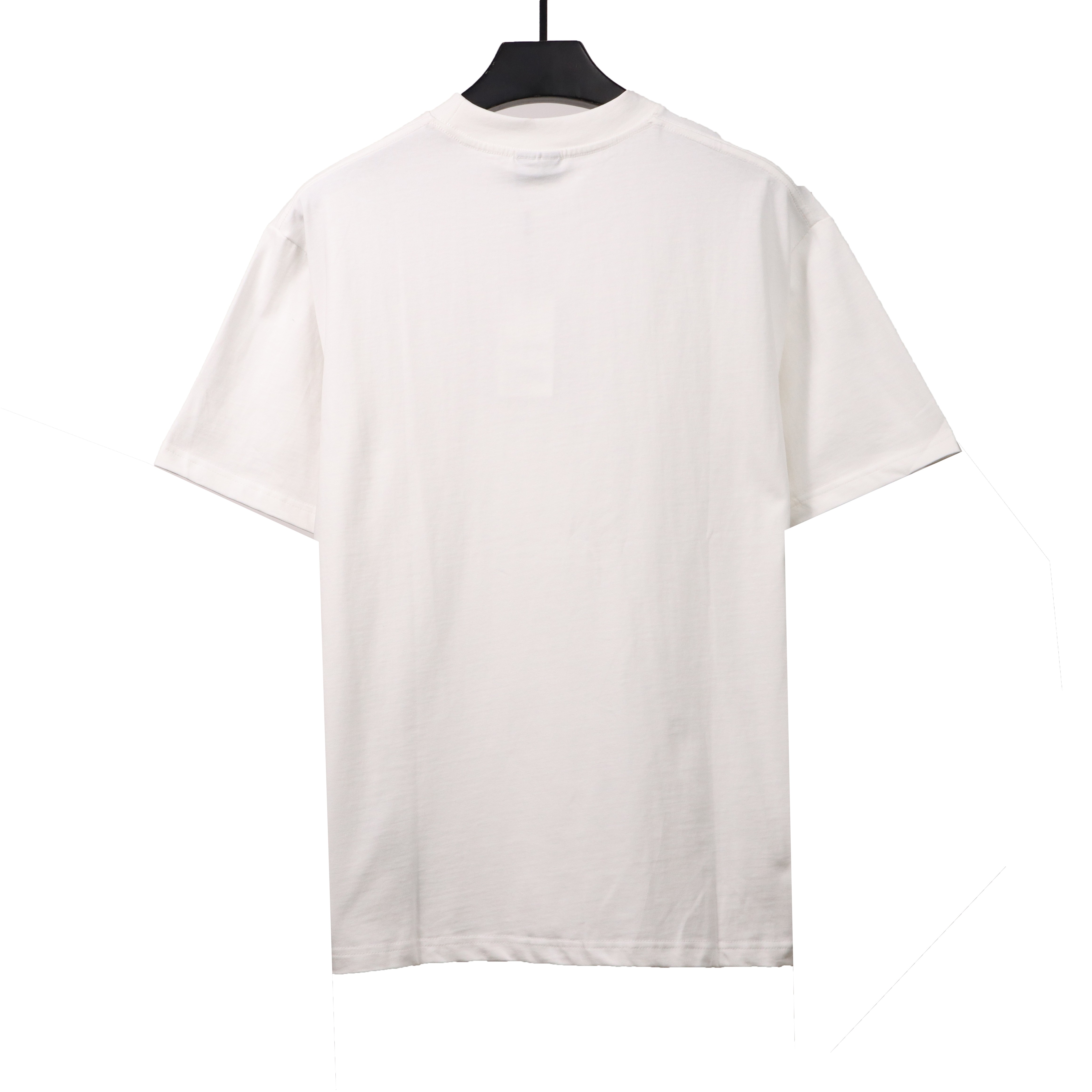 Balenciaga hand-painted double B totem T-Shirts white