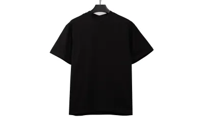 Balenciaga heavy crown hot diamond T-Shirts Black 01
