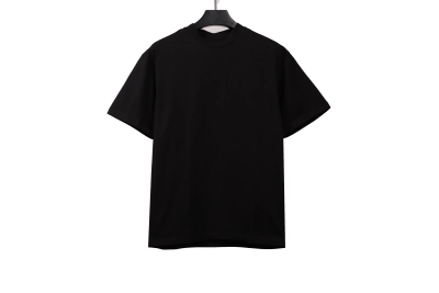 Balenciaga heavy crown hot diamond T-Shirts Black 01
