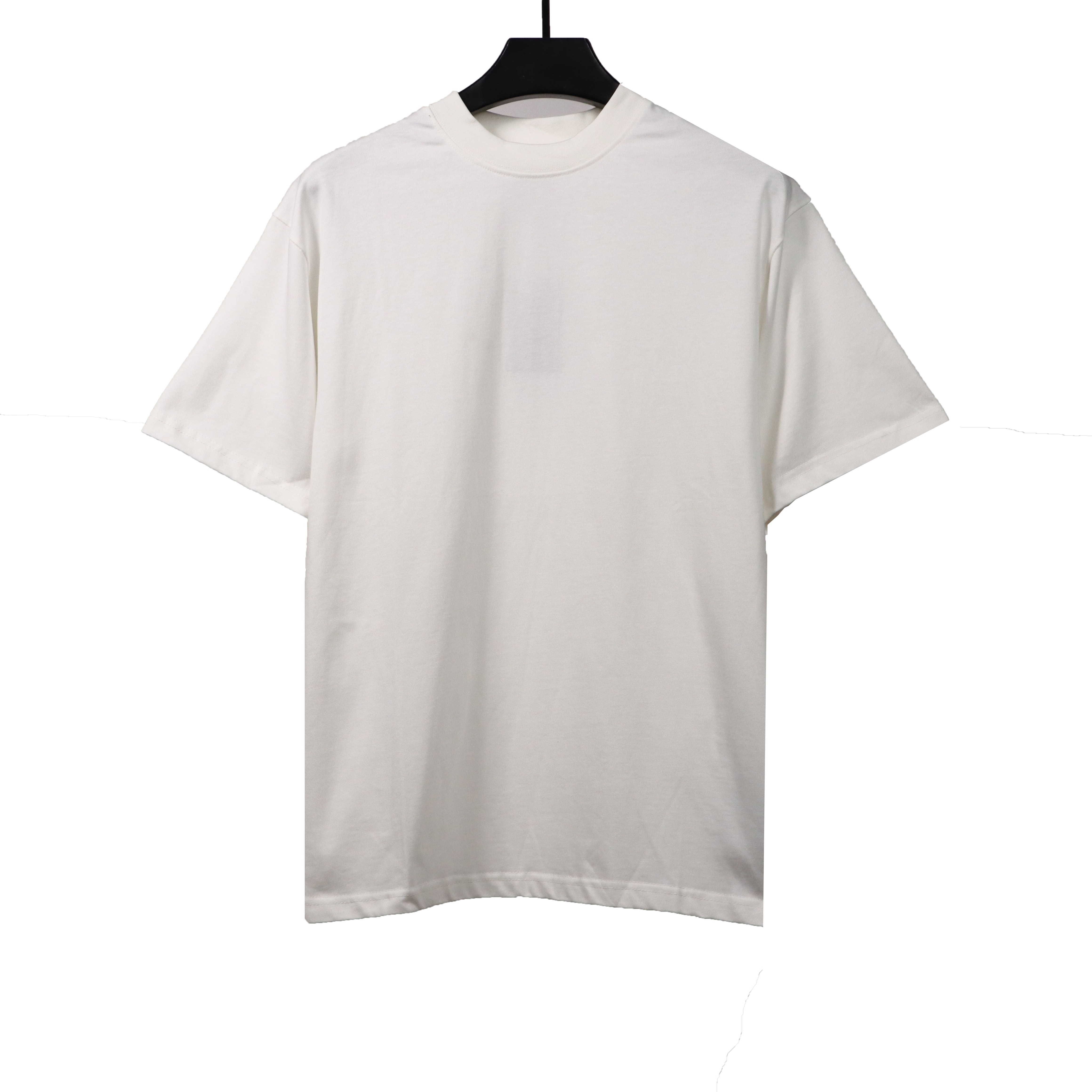 Balenciaga heavy crown hot diamond T-Shirts white