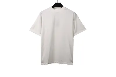 Balenciaga heavy crown hot diamond T-Shirts white 01