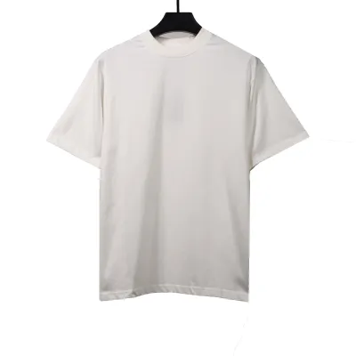  Balenciage heavy crown hot diamond T-Shirts white 01