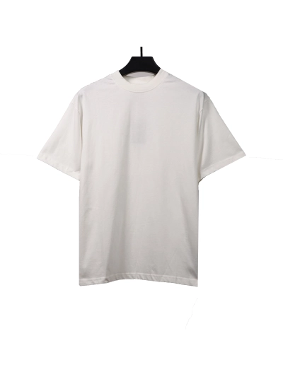 Balenciaga heavy crown hot diamond T-Shirts white 01