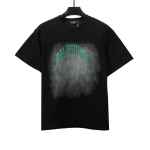  Balenciage Heavy Industrial Washed Double B Cracked T-Shirts