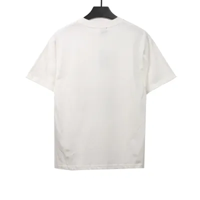 Balenciaga joint clover brand LOGO embroidered T-Shirts 02