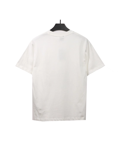Balenciaga joint clover brand LOGO embroidered T-Shirts 02