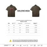  Balenciage joint SUP red graffiti T-Shirts