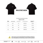  Balenciage letter embroidered T-Shirts