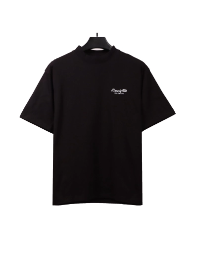 Balenciaga letter embroidered T-Shirts 01