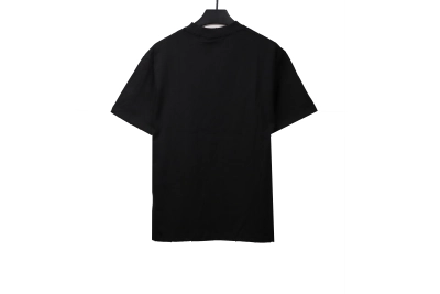 Balenciaga letter logo brush embroidery T-Shirts 02