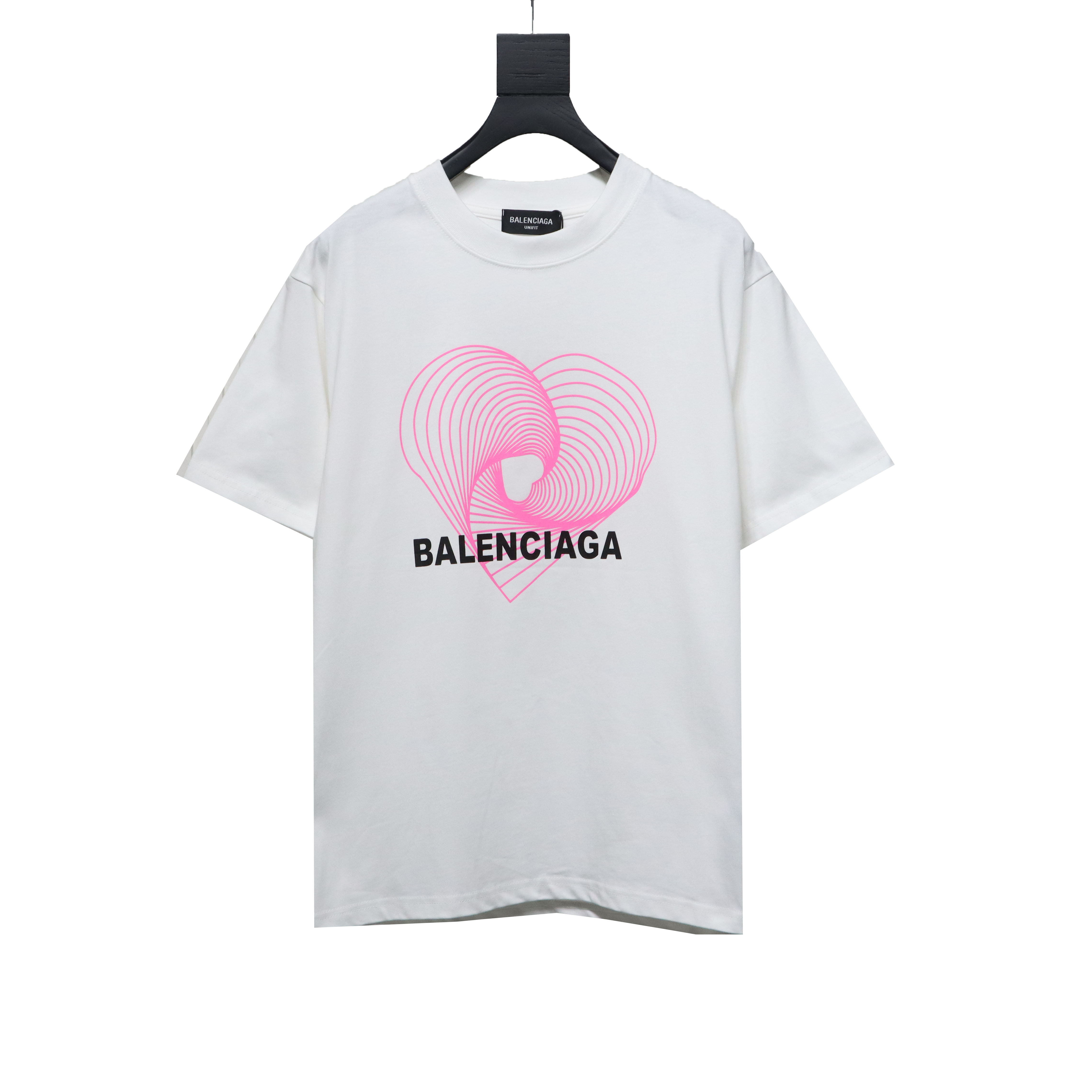 Balenciaga love print T-Shirts T-Shirts white