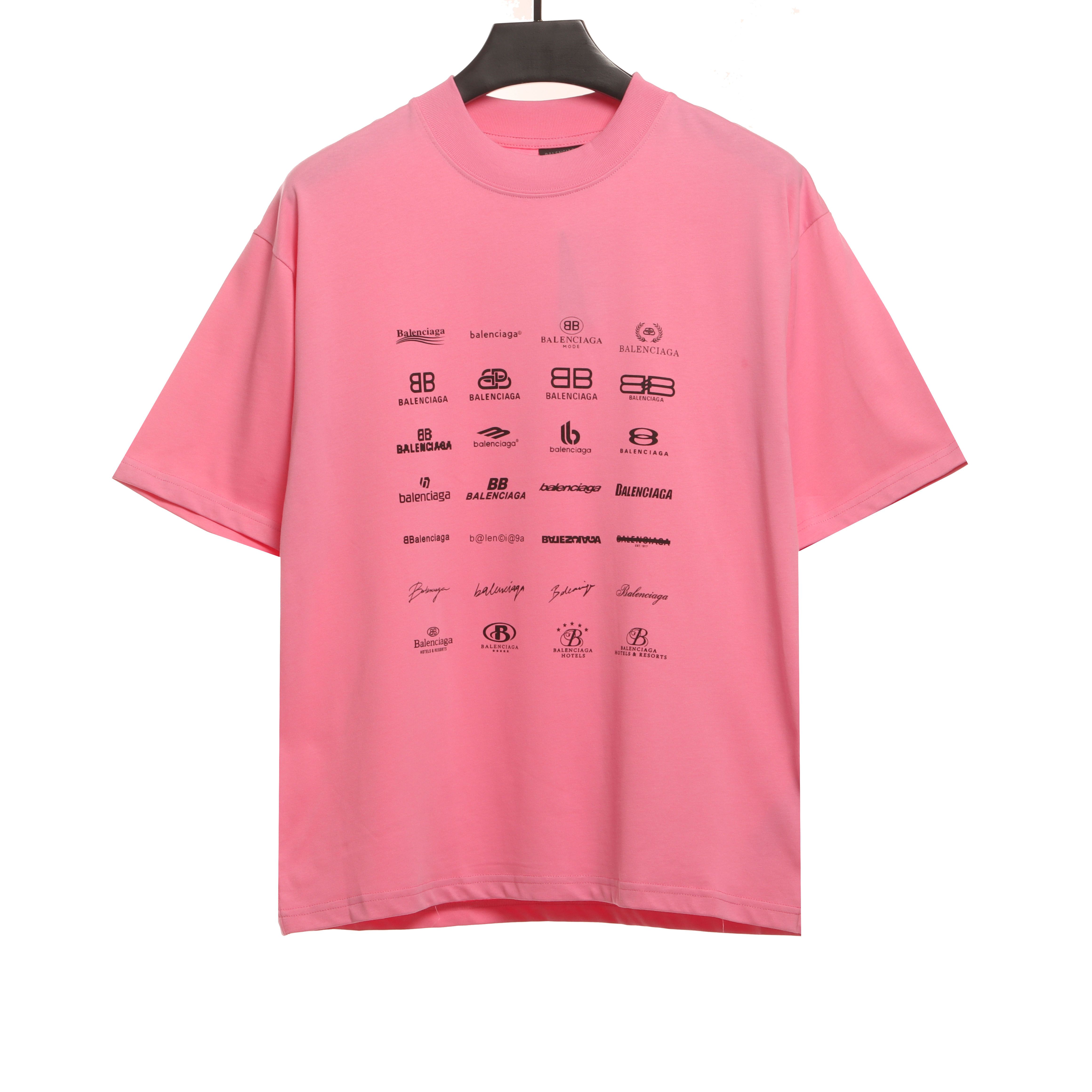 Balenciage Manchu Classic Logo T-Shirts 1