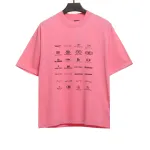  Balenciage Manchu Classic Logo T-Shirts 1