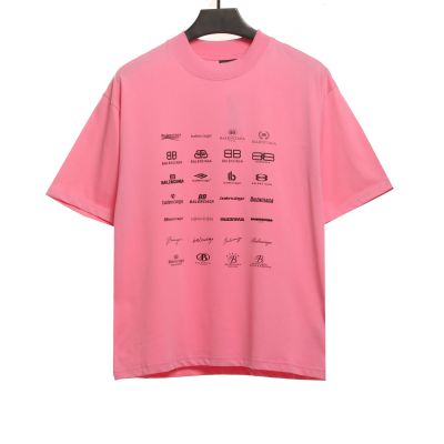  Balenciage Manchu Classic Logo T-Shirts 1 01