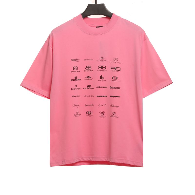  Balenciage Manchu Classic Logo T-Shirts 1