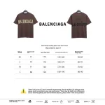 Balenciaga masking tape T-Shirts brown
