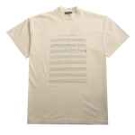  Balenciage musical note print T-shirts