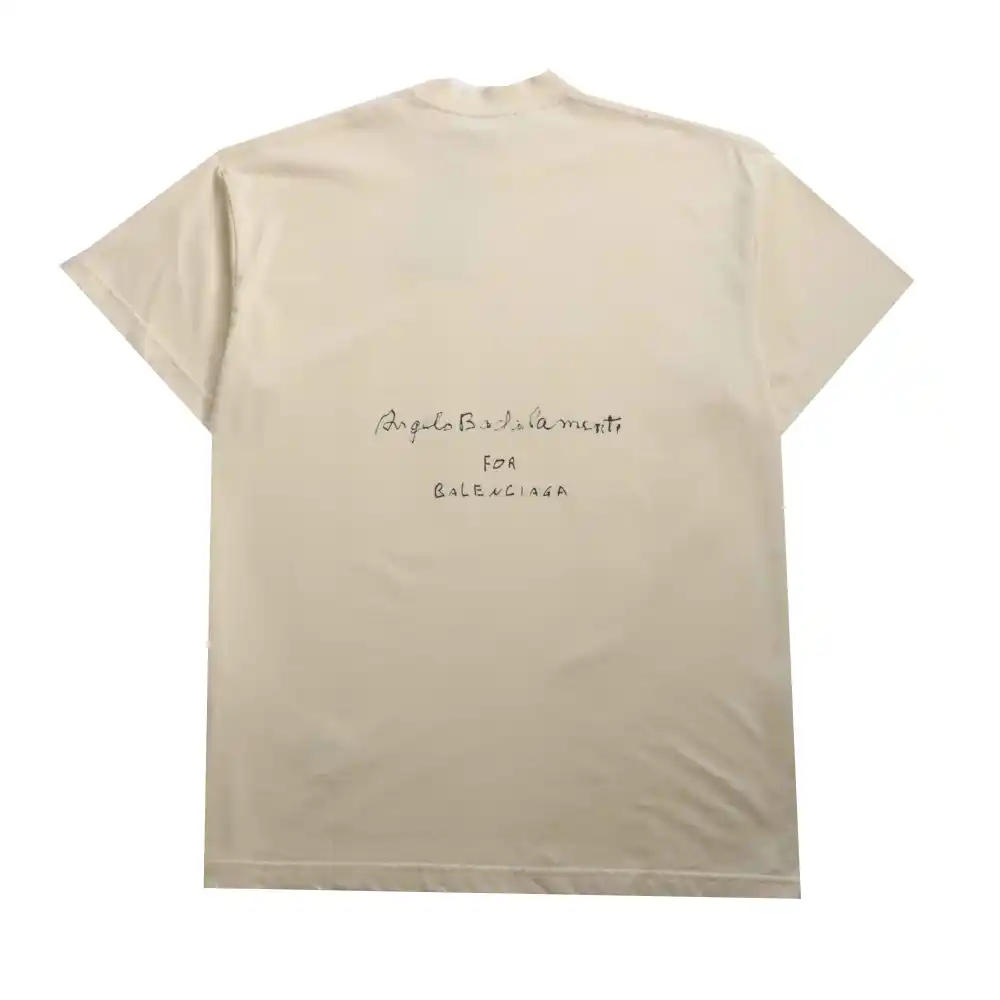  Balenciage musical note print T-shirts