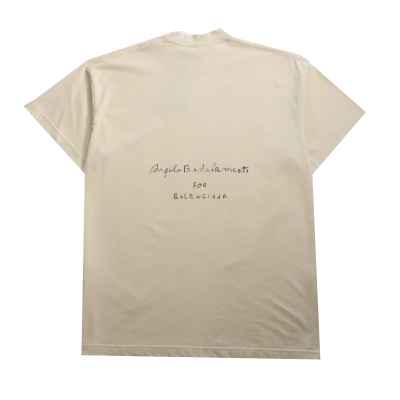  Balenciage musical note print T-shirts 02