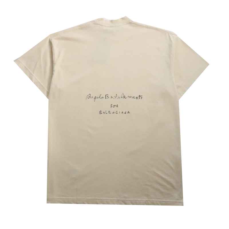  Balenciage musical note print T-shirts