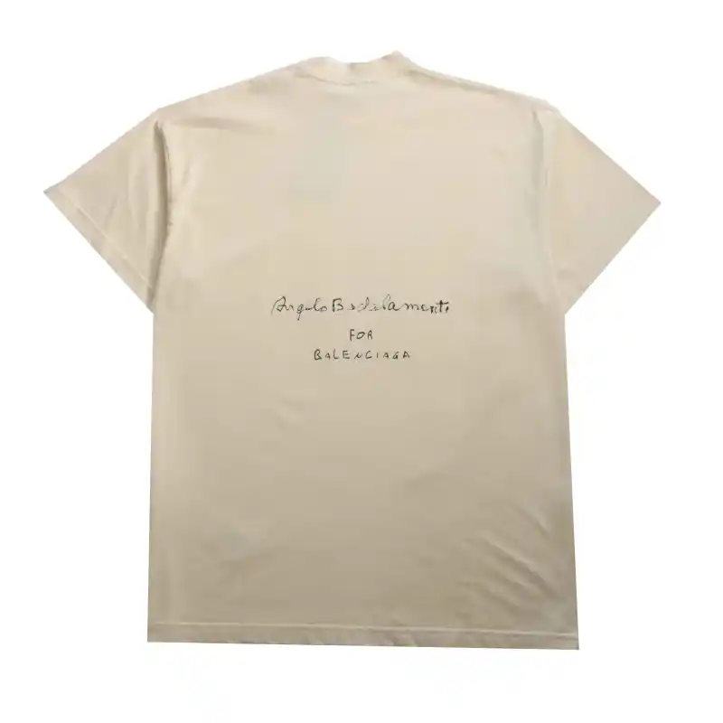 Balenciage musical note print T-shirts