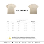  Balenciage musical note print T-shirts