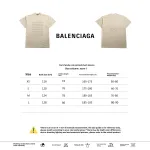  Balenciage musical note print T-shirts