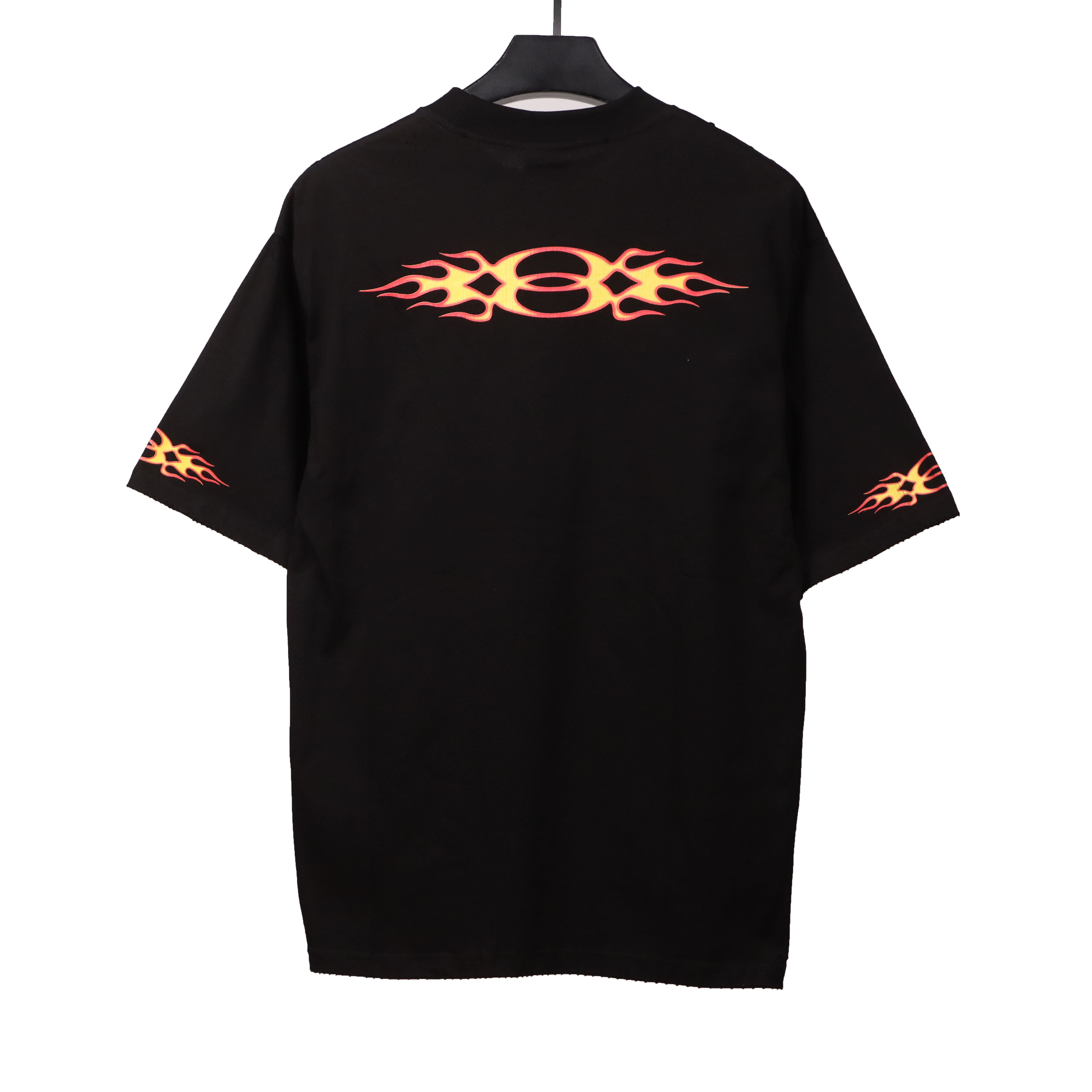 Balenciaga old flame double ring T-Shirts black