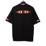  Balenciage old flame double ring T-Shirts black