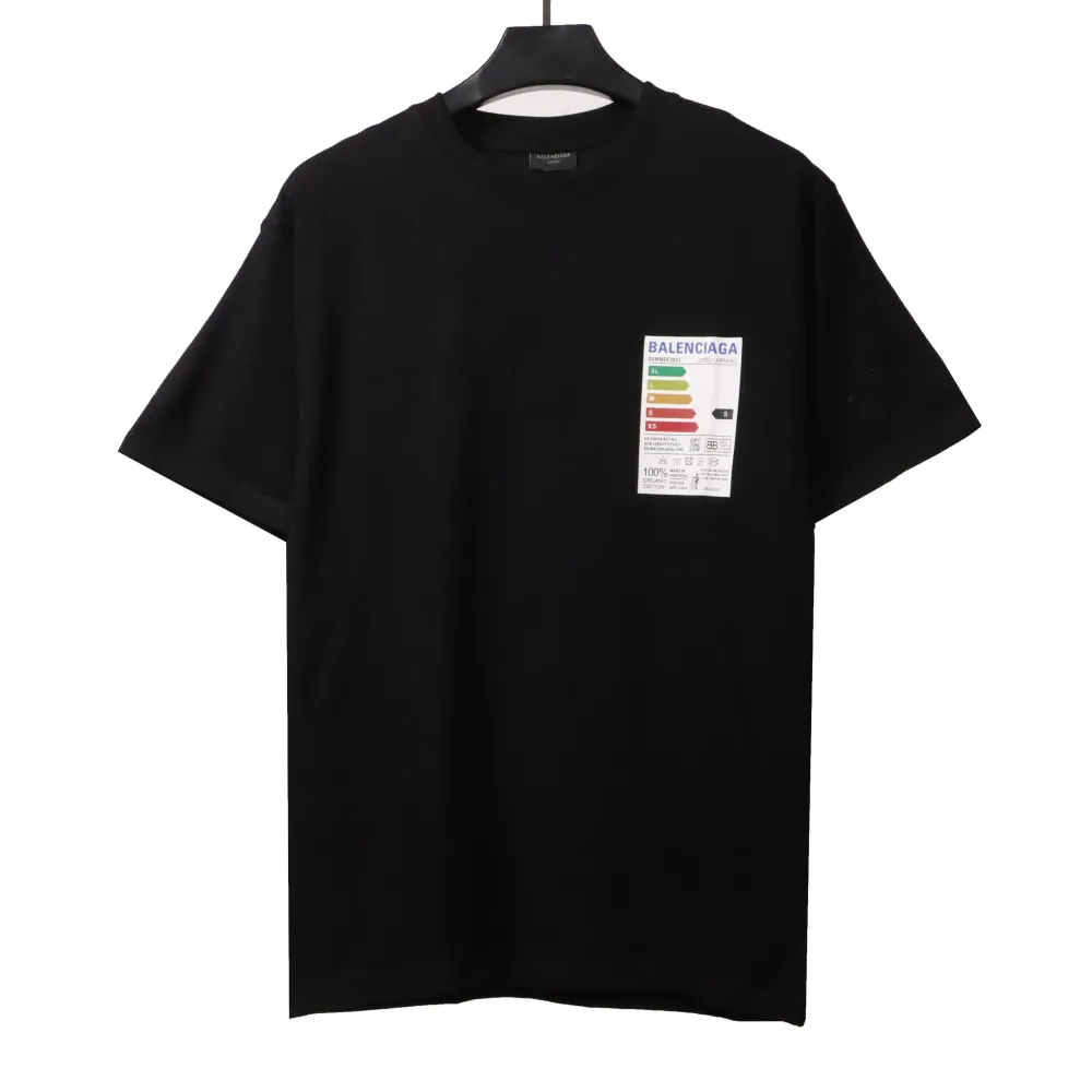 Balenciage refrigerator energy sticker T-shirts 1