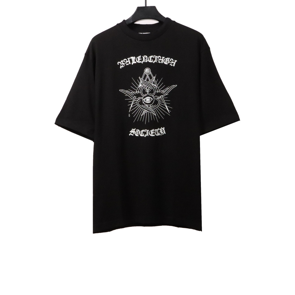  Balenciage retro gothic style T-Shirts