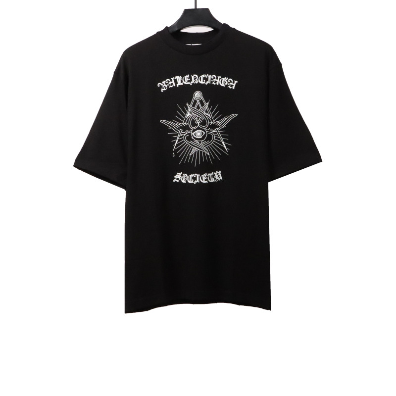  Balenciage retro gothic style T-Shirts