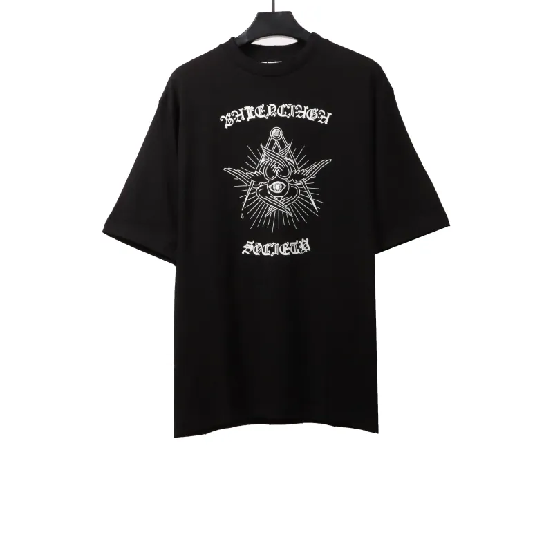  Balenciage retro gothic style T-Shirts
