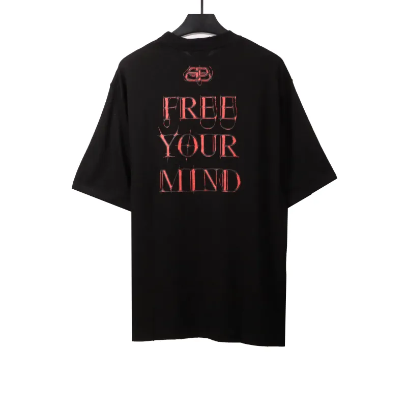  Balenciage retro gothic style T-Shirts