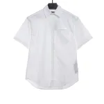 Balenciaga reverse LOGO embroidered T-shirts