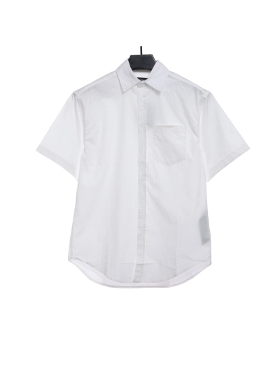 Balenciaga reverse LOGO embroidered T-shirts 01