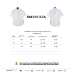 Balenciaga reverse LOGO embroidered T-shirts