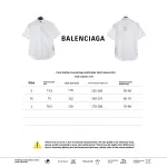 Balenciaga reverse LOGO embroidered T-shirts