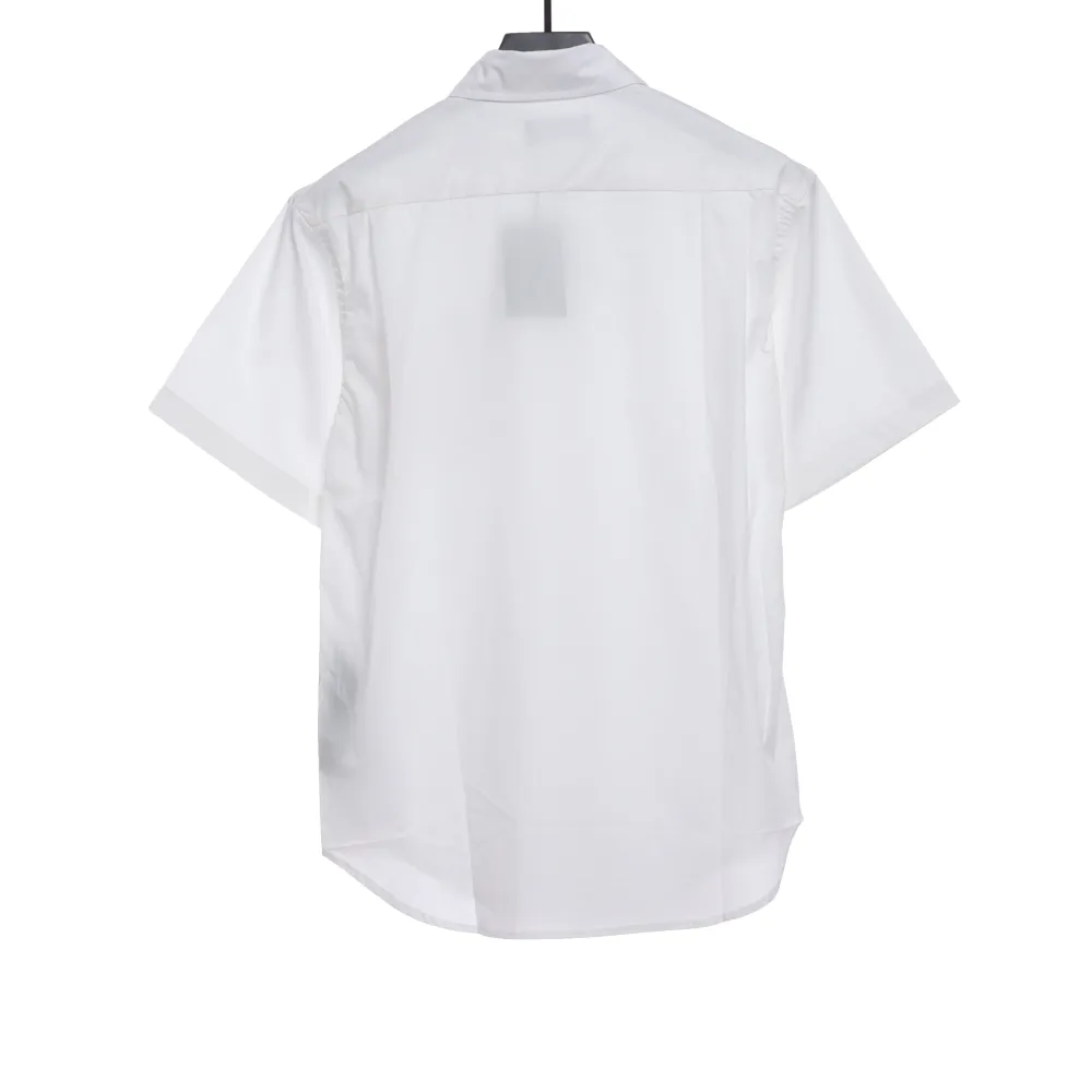 Balenciaga reverse LOGO embroidered T-shirts