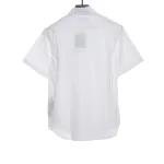 Balenciaga reverse LOGO embroidered T-shirts